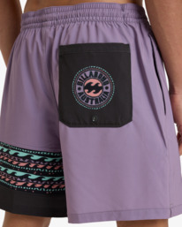 8 Burleigh - Schwimmshorts für Männer Violett EBYJV00142 Billabong