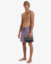 4 Burleigh - Calções de banho para Homem Roxo EBYJV00142 Billabong