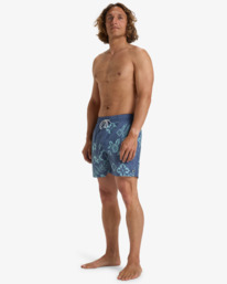 3 Vacay 16" - Bermuda da bagno da Uomo Blue EBYJV00144 Billabong