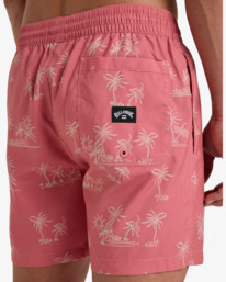 6 Vacay 16" - Short de bain pour Homme Rose EBYJV00144 Billabong