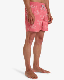 7 Vacay 16" - Short de Natación para Hombre Rosa EBYJV00144 Billabong