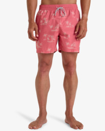 2 Vacay 16" - Swim Shorts for Men Pink EBYJV00144 Billabong