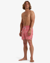 3 Vacay 16" - Short de bain pour Homme Rose EBYJV00144 Billabong