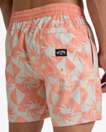 6 Vacay 16" - Short de bain pour Homme Orange EBYJV00144 Billabong