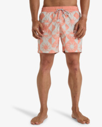 2 Vacay 16" - Short de bain pour Homme Orange EBYJV00144 Billabong