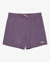 0 Every Other Day 17"- Layback Schwimmshorts f&uuml;r M&auml;nner Violett EBYJV00145 Billabong