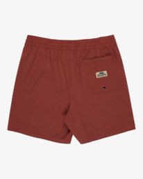 1 Every Other Day 17"- Layback Schwimmshorts f&uuml;r M&auml;nner Rot EBYJV00145 Billabong