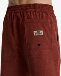 8 Every Other Day 17"- Layback Schwimmshorts f&uuml;r M&auml;nner Rot EBYJV00145 Billabong