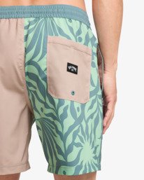 6 Reflection Layback - Short de bain pour Homme Gris EBYJV00157 Billabong