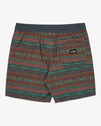 1 Sundays Layback - Schwimmshorts f&uuml;r M&auml;nner Schwarz EBYJV00158 Billabong