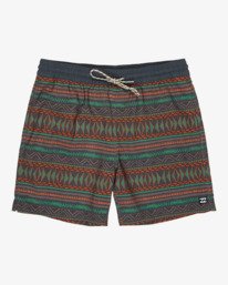 0 Sundays Layback - Schwimmshorts f&uuml;r M&auml;nner Schwarz EBYJV00158 Billabong