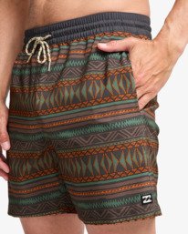 6 Sundays Layback - Schwimmshorts f&uuml;r M&auml;nner Schwarz EBYJV00158 Billabong