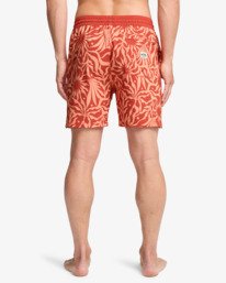 4 Sundays Layback - Schwimmshorts f&uuml;r M&auml;nner Rosa EBYJV00158 Billabong