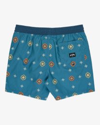 1 Vacay Layback - Short de nataci&oacute;n para hombre Azul EBYJV00159 Billabong