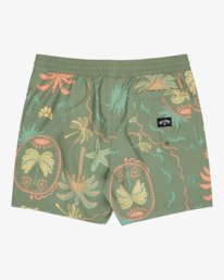 1 Vacay Layback - Short de nataci&oacute;n para hombre Verde EBYJV00159 Billabong