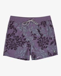 0 Vacay Layback - Short de nataci&oacute;n para hombre Gris EBYJV00159 Billabong