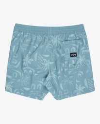 1 Vacay Layback - Short de nataci&oacute;n para hombre Blanco EBYJV00159 Billabong