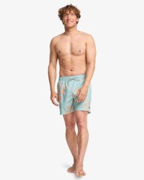 3 Vacay Layback - Swim Shorts for Men Blue EBYJV00159 Billabong