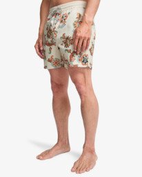 4 Vacay Layback - Swim Shorts for Men Beige EBYJV00159 Billabong