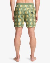 4 Vacay Layback - Short de nataci&oacute;n para hombre Amarillo EBYJV00159 Billabong