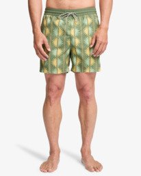 2 Vacay Layback - Short de nataci&oacute;n para hombre Amarillo EBYJV00159 Billabong