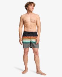 4 All Day Stripe Layback - Short de bain pour Homme Bleu EBYJV00161 Billabong