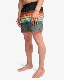 6 All Day Stripe Layback - Short de bain pour Homme Bleu EBYJV00161 Billabong