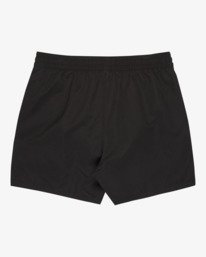 1 Foundation Layback - Short de nataci&oacute;n para hombre Negro EBYJV00162 Billabong