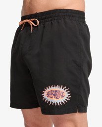 5 Foundation Layback - Short de nataci&oacute;n para hombre Negro EBYJV00162 Billabong