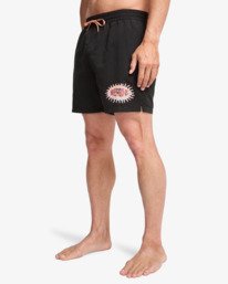 4 Foundation Layback - Short de nataci&oacute;n para hombre Negro EBYJV00162 Billabong