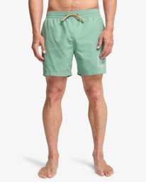 2 Foundation Layback - Short de nataci&oacute;n para hombre Verde EBYJV00162 Billabong