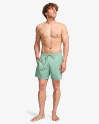 4 Foundation Layback - Short de nataci&oacute;n para hombre Verde EBYJV00162 Billabong