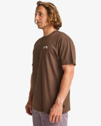 3 Arch - Camiseta para Hombre Marron EBYKT00100 Billabong