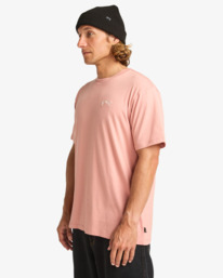 3 Arch - Camiseta para Hombre Rosa EBYKT00100 Billabong