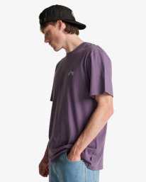 3 Arch Crew - T-Shirt für Männer Violett EBYKT00100 Billabong
