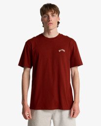 0 Arch Crew - T-Shirt für Männer Rot EBYKT00100 Billabong