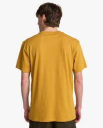 1 Arch Crew - T-Shirt für Männer Gelb EBYKT00100 Billabong