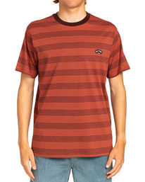 0 Baxter - Camiseta para Hombre Rojo EBYKT00102 Billabong