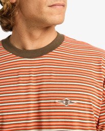4 Baxter - Short Sleeve T-Shirt for Men Orange EBYKT00111 Billabong