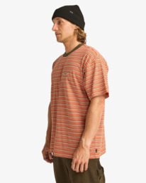 3 Baxter - Short Sleeve T-Shirt for Men Orange EBYKT00111 Billabong