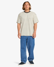 2 Baxter - Short Sleeve T-Shirt for Men Beige EBYKT00111 Billabong