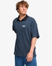 3 Neutron Polo - Short Sleeve Polo Shirt for Men Blue EBYKT00112 Billabong