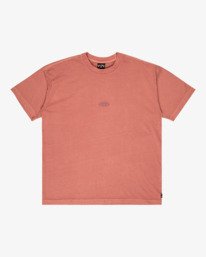 5 Og Wave Wave Washed - T-shirt de manga curta para homem Pink EBYKT00113 Billabong