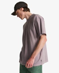 3 Og Wave Wave Washed - T-Shirt &agrave; manches courtes pour Homme Violet EBYKT00113 Billabong