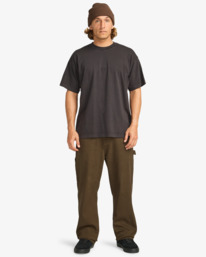 2 Og Wave Wave Washed - Short Sleeve T-Shirt for Men Black EBYKT00113 Billabong