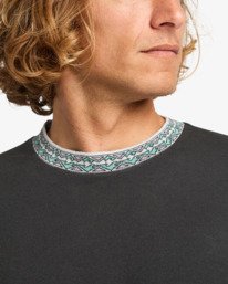 4 Tribal Wave Washed - Short Sleeve T-Shirt for Men Black EBYKT00114 Billabong