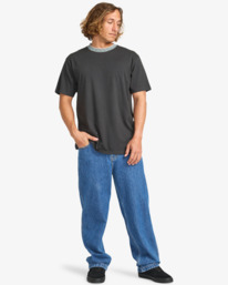 2 Tribal Wave Washed - Short Sleeve T-Shirt for Men Black EBYKT00114 Billabong