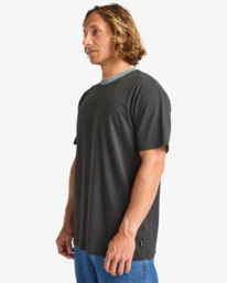 3 Tribal Wave Washed - Short Sleeve T-Shirt for Men Black EBYKT00114 Billabong