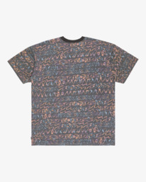 6 Paint Rack Wave Washed - Short Sleeve T-Shirt for Men Grey EBYKT00115 Billabong