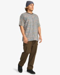 2 Paint Rack Wave Washed - Short Sleeve T-Shirt for Men Grey EBYKT00115 Billabong